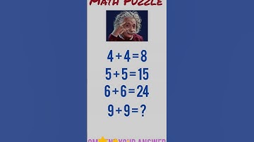 "Only 2% Can Solve This! 🔥 Ultimate Math IQ Test | Can You Beat It?" #viral #maths #puzzle #mathpuzz
