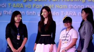 6 thành viên T ara quậy cùng fan Việt trên sân khấu