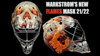 Jacob Markstrom debuts brand new mask! - HockeyFeed