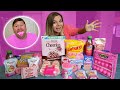 EATING ONLY PINK FOODS FOR 24 HOURS!