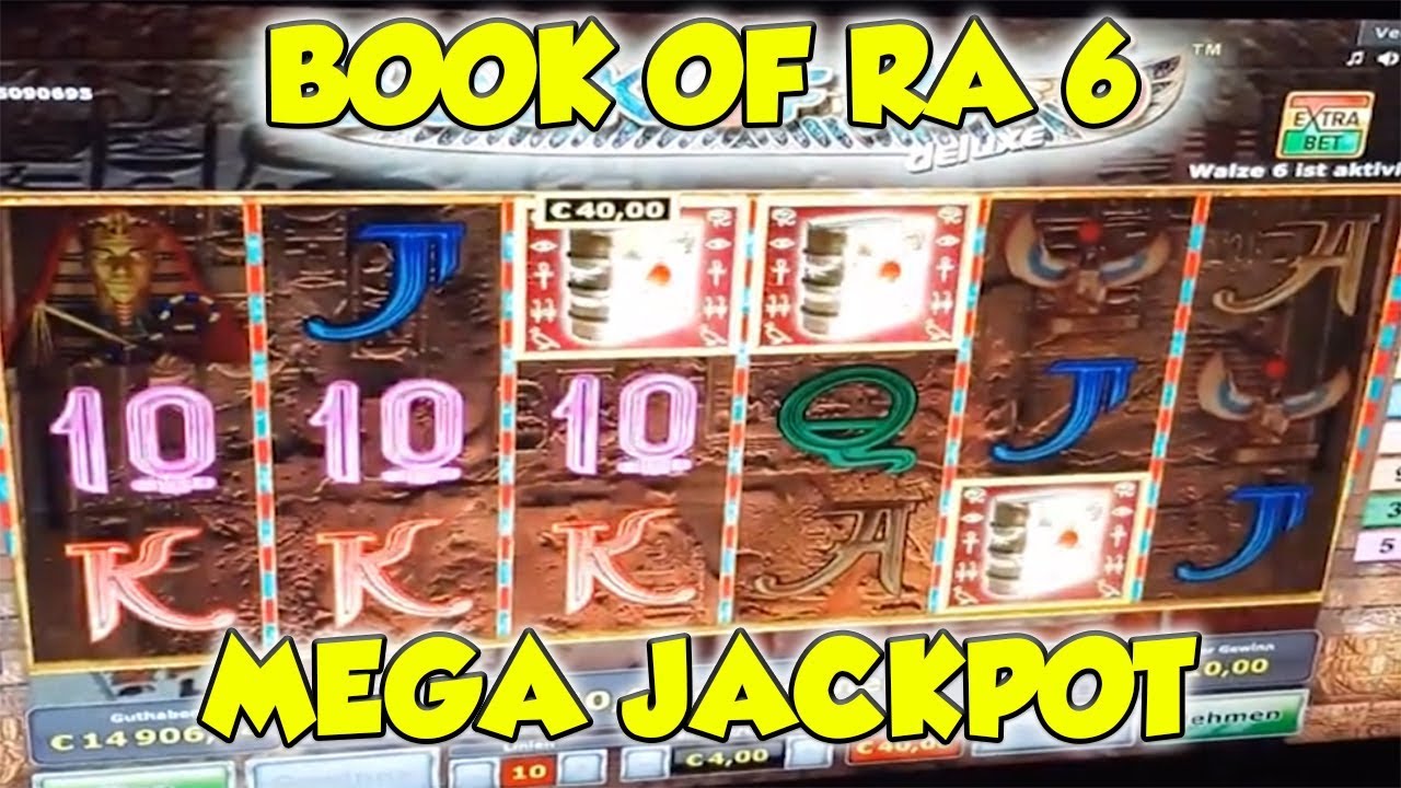 Book of Ra 6 MEGA JACKPOT auf 40€ - FREISPIELE Novoline Online Spielothek HD