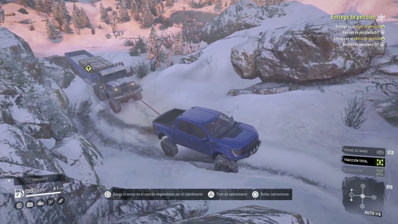 SnowRunner Ank Raptor Rescue Operation 2