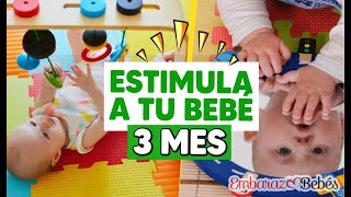 ✨🎶 Ejercicios para ESTIMULAR a BEBÉS de 3 Meses