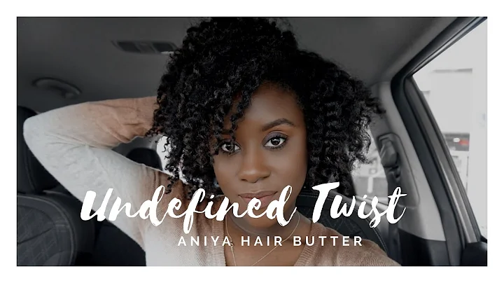 Natural Hair Undefined Twist Out using ANAYA Butte...