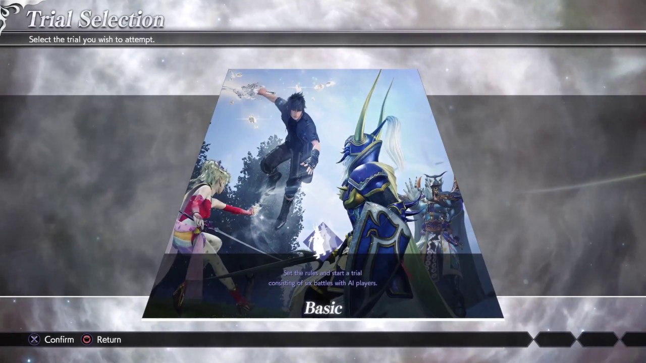 DISSIDIA FINAL FANTASY NT Open Beta Test #1 - YouTube