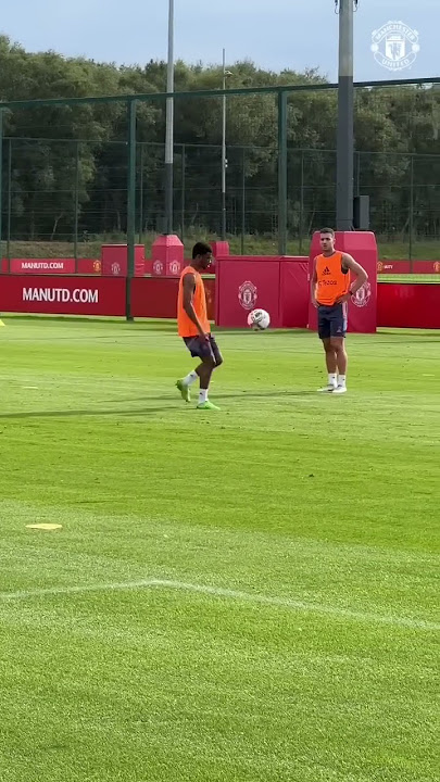 Amad With The Rabona Finish In Training 😮🔥
