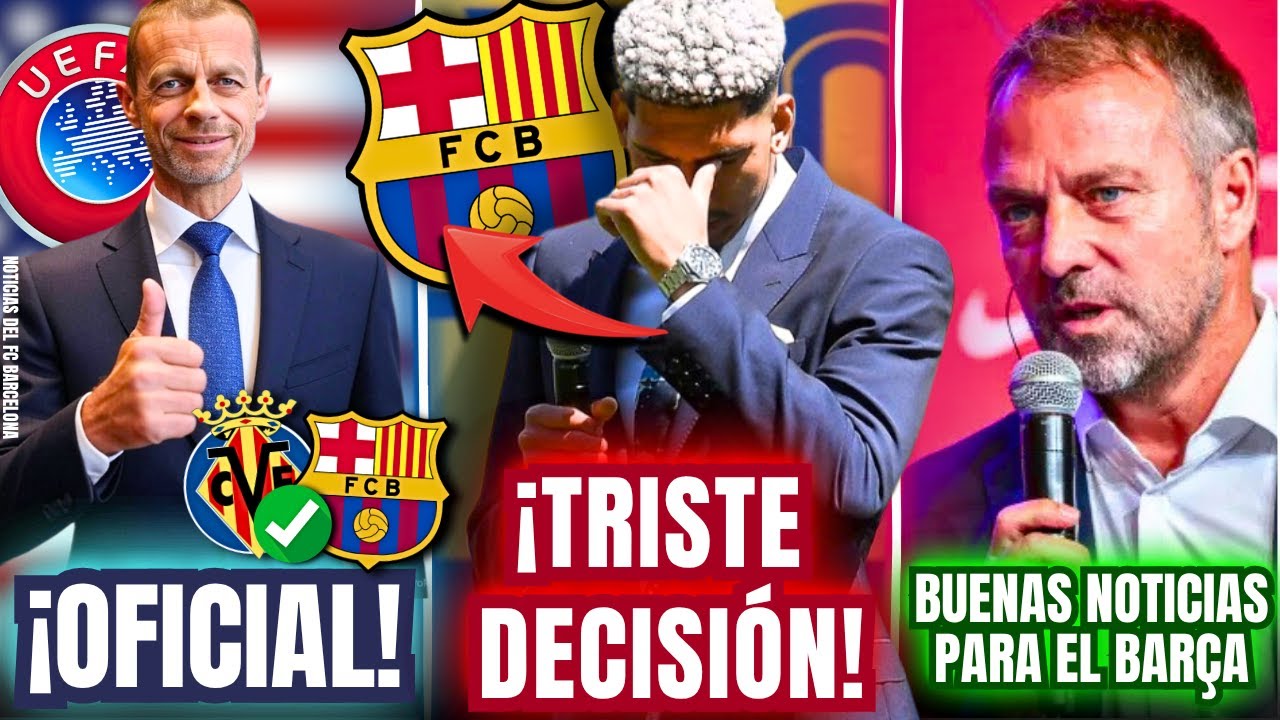 🚨SURGEN BUENAS NOTICIAS PARA EL FC BARCELONA |TRISTE DECISIÓN CON ARAUJO| LUZ VERDE PARA MIAMI