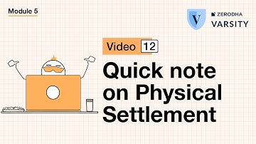 12. Physical settlement of futures and options