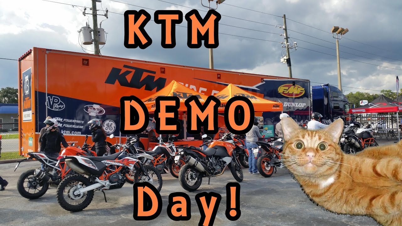 KTM Demo Day Fun! YouTube