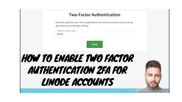 How to enable Two Factor Authentication 2FA for LINODE accounts