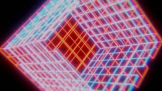 #Футаж куб в пространстве◄4K•HD► #Footage cube in space