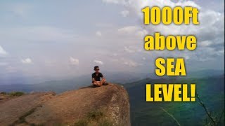 1000 Ft. ABOVE SEA LEVEL!! CLIFF CLIMBING & TREKKING || Family Outing