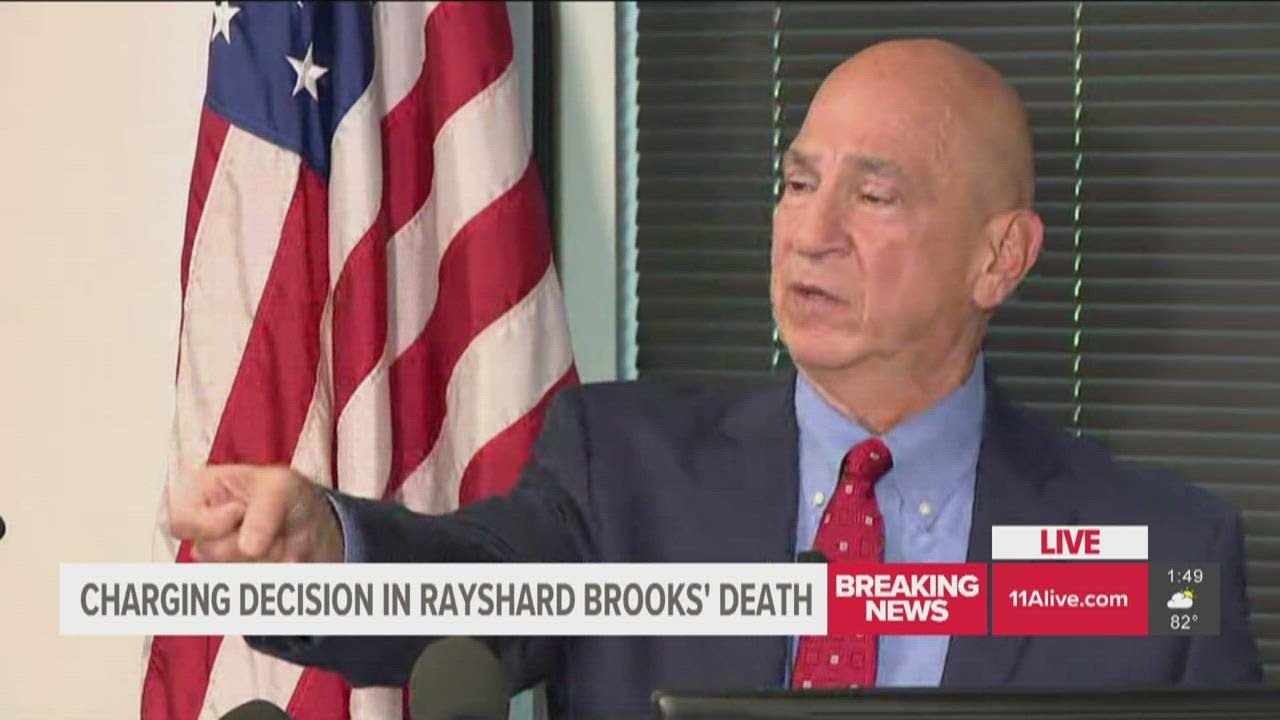 Prosecutor recounts Rayshard Brooks case ahead of decision to charge ...