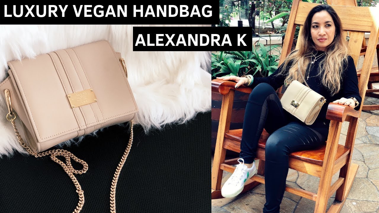 Luxury Vegan Handbag Alexandra K  0.8 + What Fits Inside | Thefabzilla