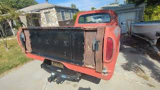 f100 1961 short bed unibody for George