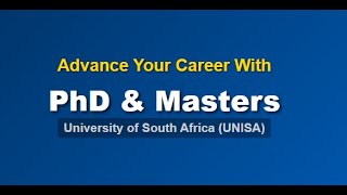 UNISA Masters PhD You Global Application Referral Guide Enroll Now