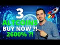 Top 3 Altcoins to BUY NOW |Best Crypto Coins March 2022🔥 INSANE Potential! [DONT MISS OUT]😱