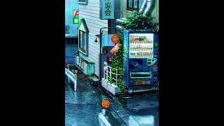 calm in my city 😌 #anime  #wallpaper #fyp  #aesthetic #drinterner #rain #sleep