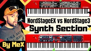 NordStage EX vs NordStage3 Synth Section by MeX (Subtitles)
