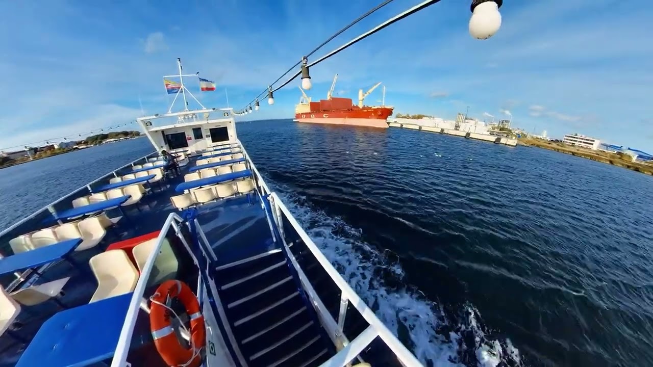 Mit der MS Mecklenburg von Wismar zur Insel Poel und zurück in den Sonnenuntergang -UltraHD/4K