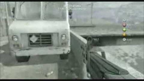 Call of Duty 4 Shipment out of map glitch