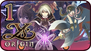 Ys Origin Walkthrough Part 1 (PS4, VITA) Gameplay - Yunica