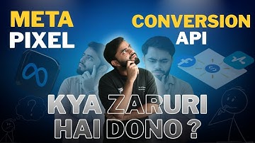 Meta Pixel vs Conversion API Explained | Pixel vs CAPI for Facebook Ads Tracking (Hindi)
