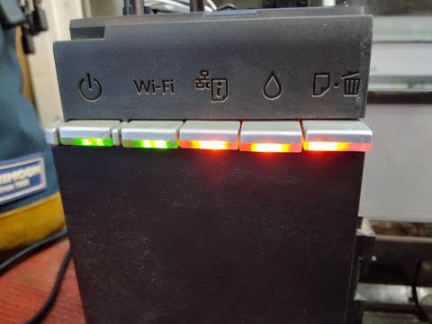Printer Epson L805 Error All Lights Blinking Quick Solution