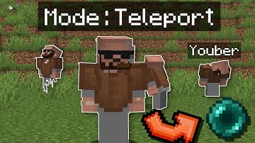 Minecraft But Jumping Teleports me Randomly