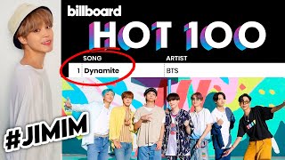 BTS are 1st Korean Act in HISTORY to Debut #1 on Billboard's 'HOT 100' \/ JIMIN's #JIMIM