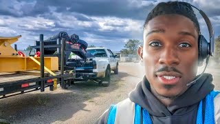 A DAY IN A LIFE OF HOTSHOT TRUCKING IN SPRING 2024 | LOST IN WYOMING
