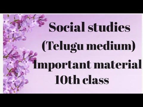 Social    IMP material Telugu Medium Part _ 1