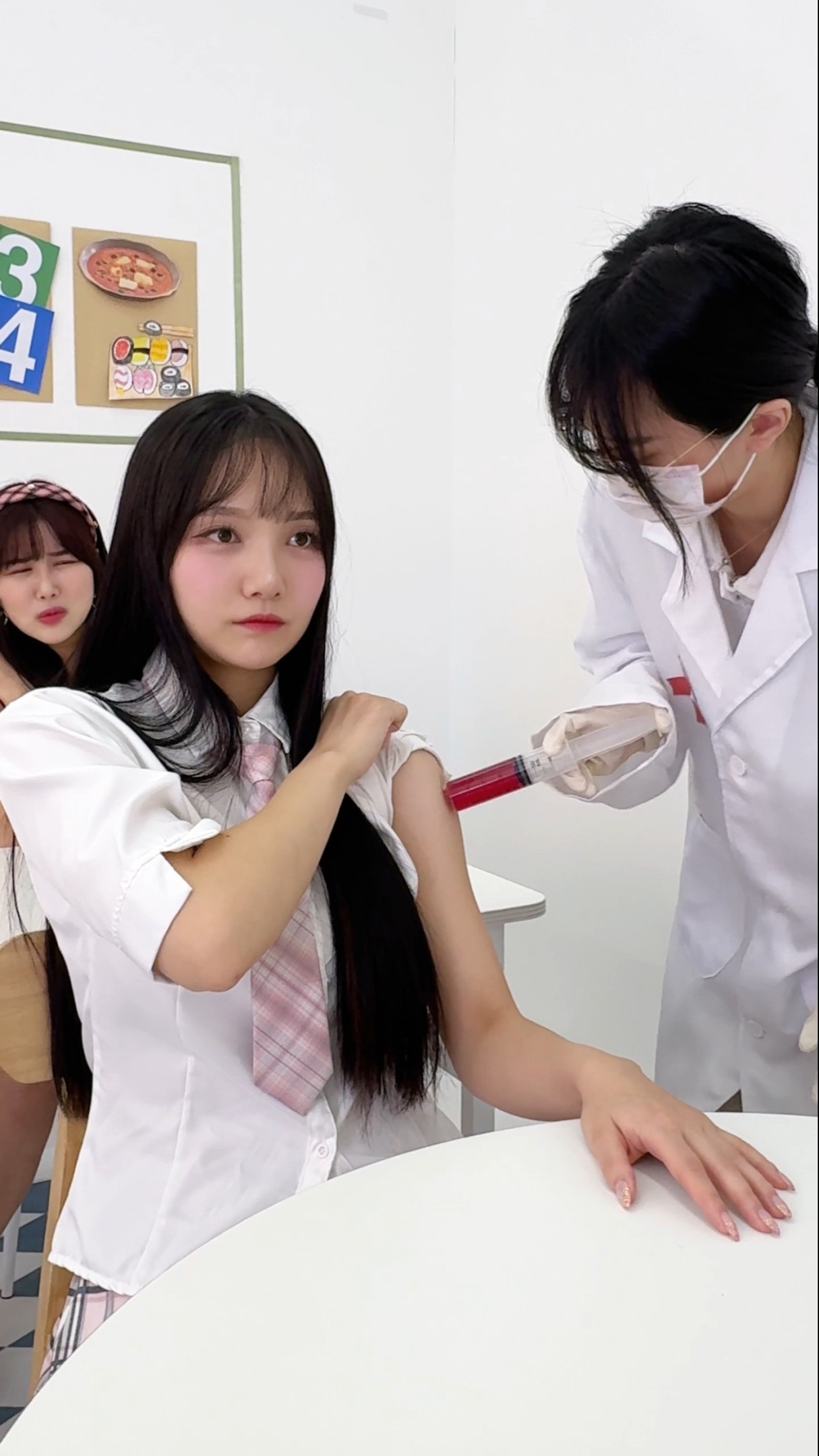 예방접종 맞는 날