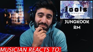 Musician Reacts To BTS - RM, JungKook - Fools Cover Resimi