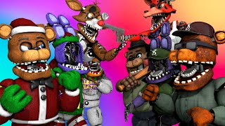 Sfm Fnaf San Andreas Vs Christmas Animatronics