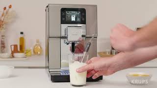 Sk Krups Intuition Experience Ako Na Prípravu Nápojov A Ako Čistiť Mliečny Okruh