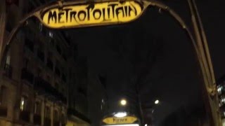 Paris Highlights METRO ART NOUVEAU Hector GUIMARD