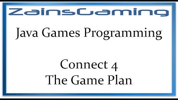 Java Games Programming Tut10 - Connect 4 (Planning)