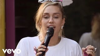 Video thumbnail of "Miley Cyrus - Miley Cyrus - Party In The U.S.A. in the Live Lounge"