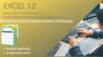 Excel Chapter 1 Assignment Full Solution | Capstone Training Exp19_Excel_Ch01_CapAssessment