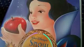 Two Different Vhs Versions Of Snow White And The Dwarfs