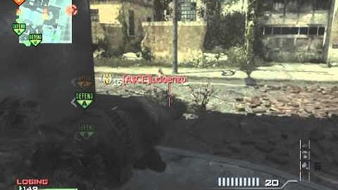 mw3 - loltage - lolling knife and lolmore kills + recon drone kill lol