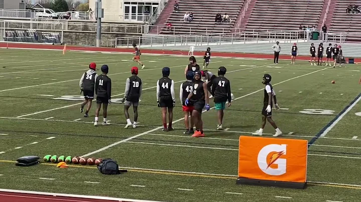 Amir Simmons C/O 24 WR FBU Cleveland 22 All Camp T...