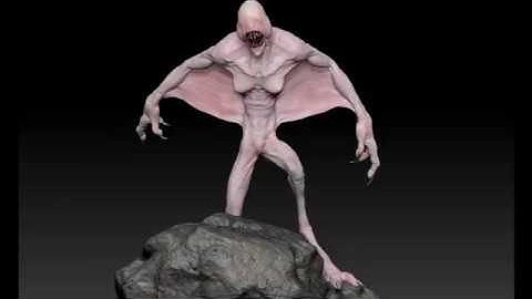 Cave Creature - zBrush Concept Sculpt