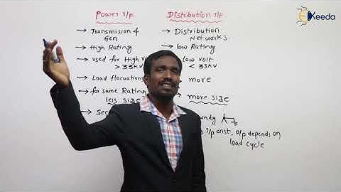Exploring The Variances: Power Transformer vs. Distribution Transformer In GATE Electrical Machines