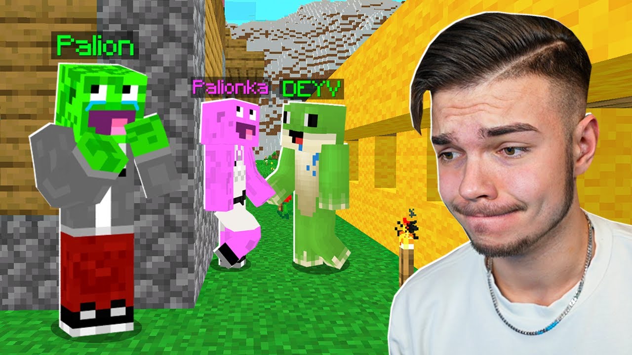 PODGLĄDAŁEM PALIONKĘ w Minecraft i STAŁO SIĘ TO... (smutne)