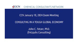 Jan 2024 CCN Meeting: CONSULTING IN A TOUGH GLOBAL ECONOMY