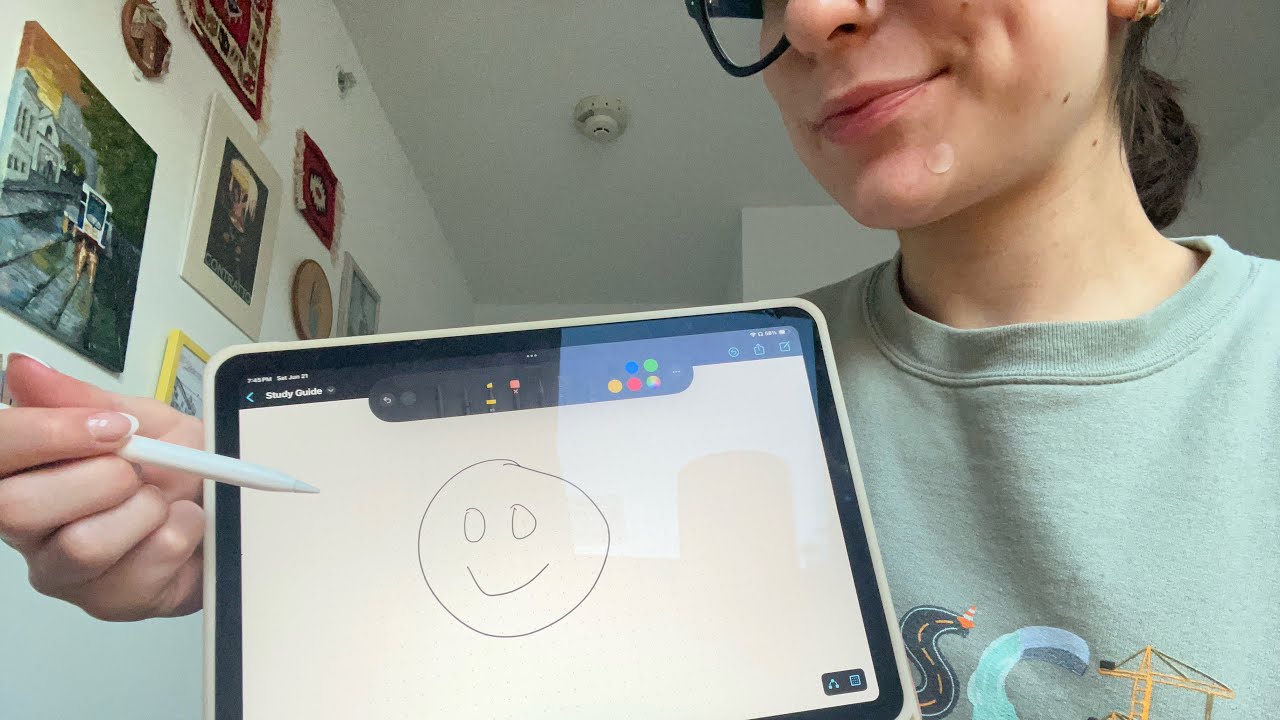 ASMR Drawing You on My iPad 🖼️ - YouTube