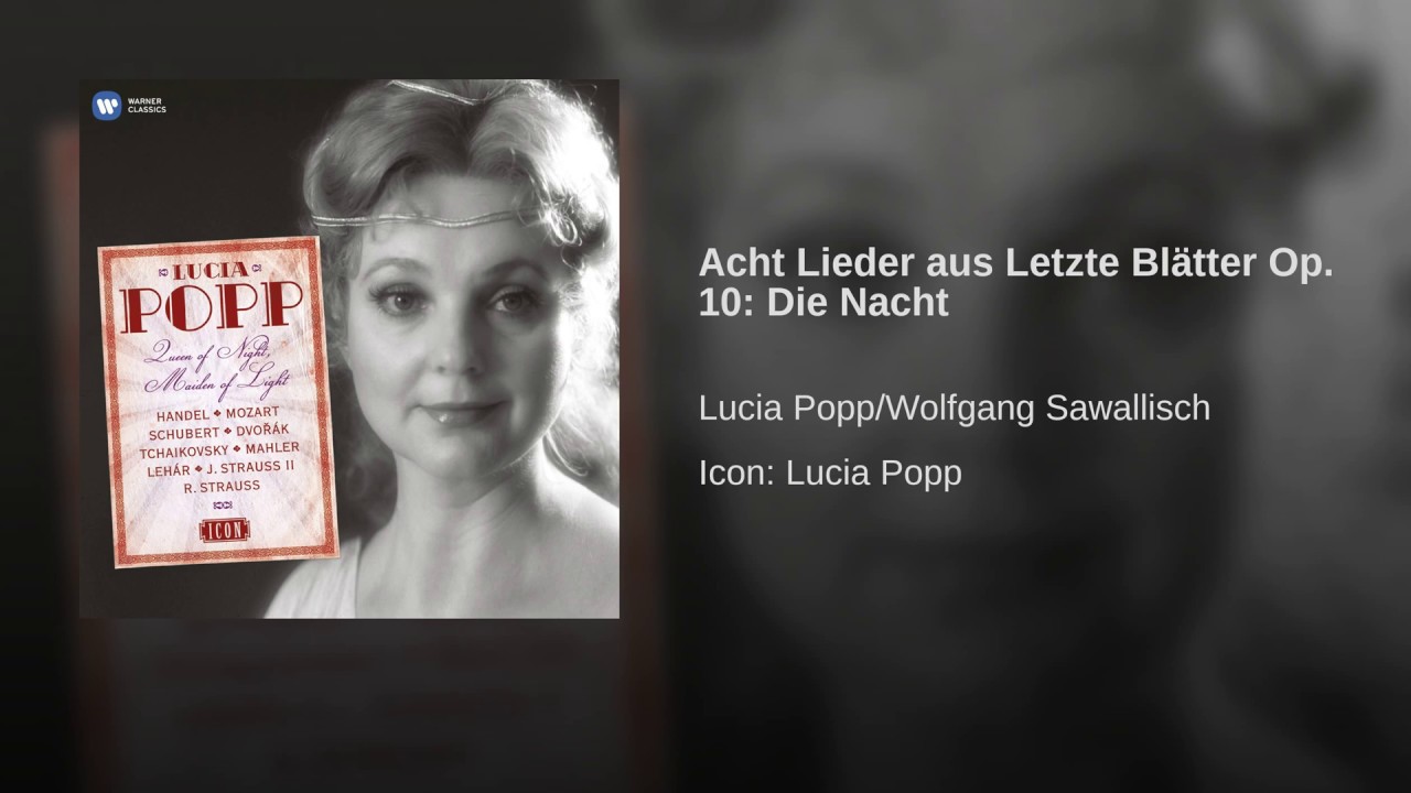 Acht Lieder aus Letzte Blätter Op. 10: Die Nacht