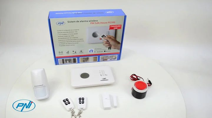 Sistema de alarma inalámbrico PNI SafeHouse PG300 GSM 2G Comunicador